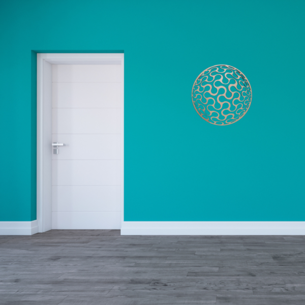 Mandala Spinner 20 Cm Decoração Ambiente Natural Mdf 3mm - Image 2